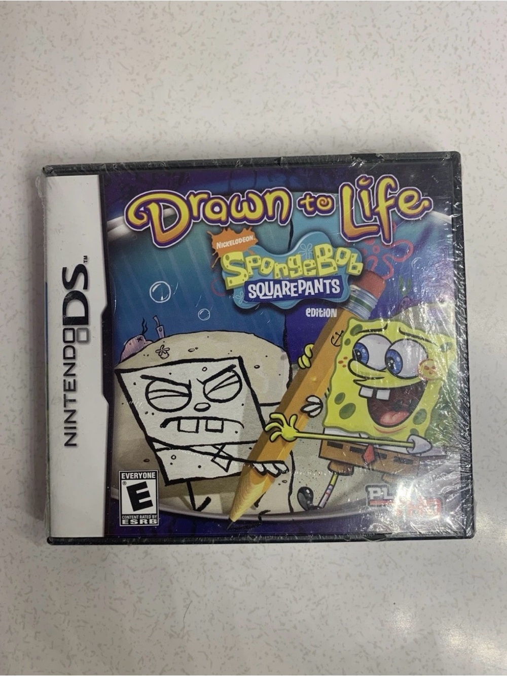 Drawn to Life -- SpongeBob SquarePants Edition (Nintendo DS, 2008) NEW SEALED